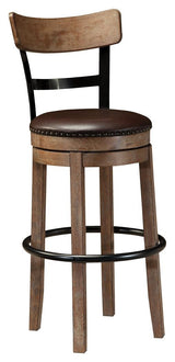 Swivel mechanism and footrest detail of Pinnadel bar stool