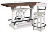 Valebeck dining table corner detail