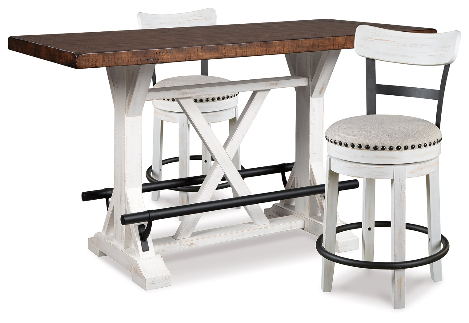 Valebeck dining table corner detail