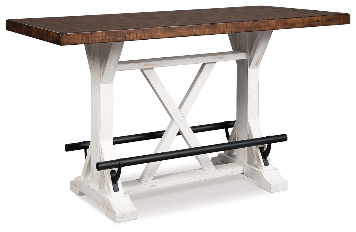 Barstools paired with Valebeck dining table