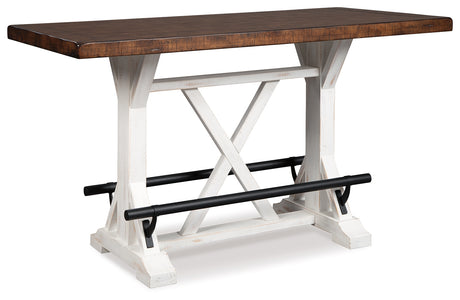 Barstools paired with Valebeck dining table