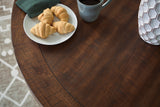 Close-up of table top wood grain and finish