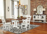 Valebeck Dining Table Showing Extendable Leaf Mechanism