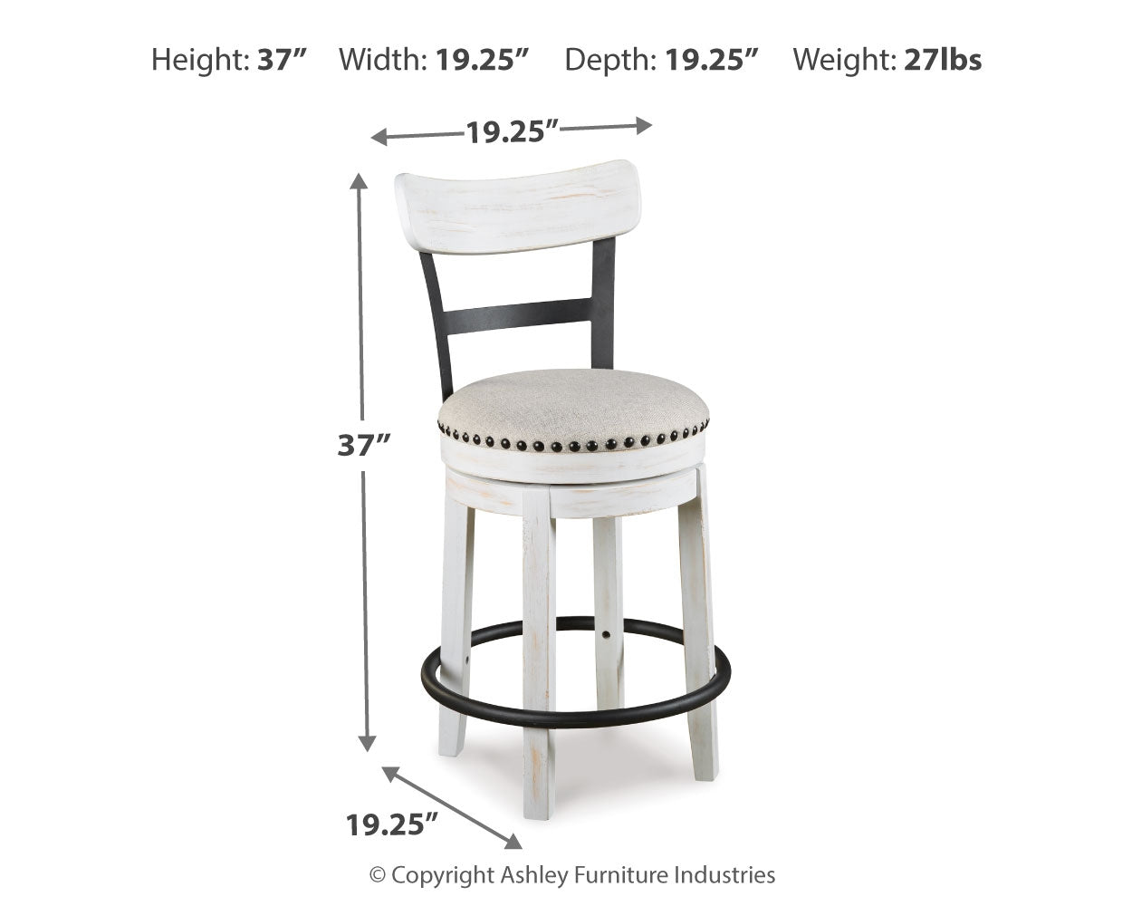 Barstools with farmhouse style seating