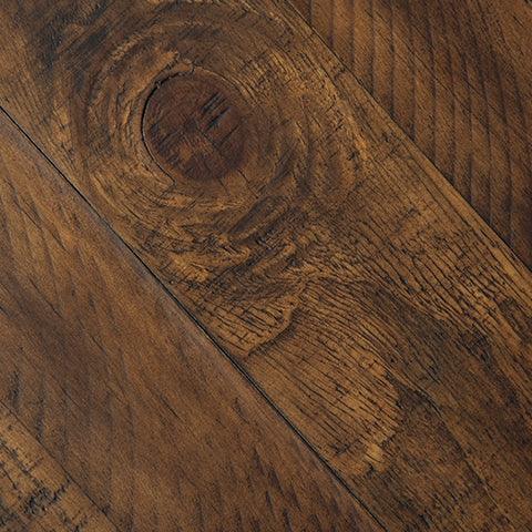Valebeck Dining Table Dark Finish Variant Detail