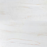 Distressed vintage white wood finish on Valebeck chair