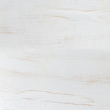 Distressed rustic brown tabletop finish detail