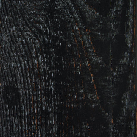 Barstool frame and seat color contrast detail