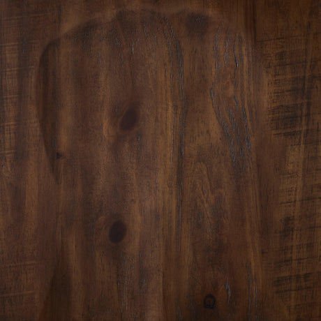 Valebeck barstool seat finish close-up