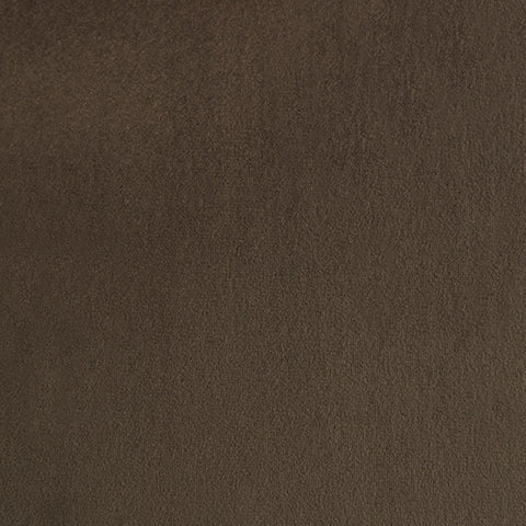Mocha velvet fabric color swatch