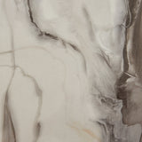 Close-up of Jeshina dining table faux marble finish