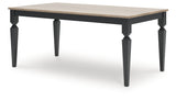 Brenkerton dining table alternate side view