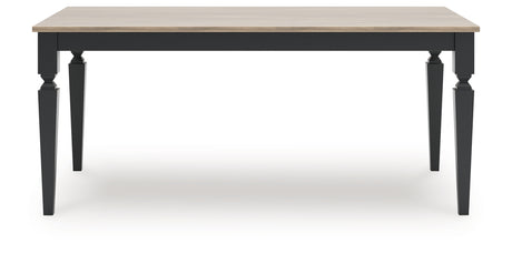 Brenkerton dining table rear view