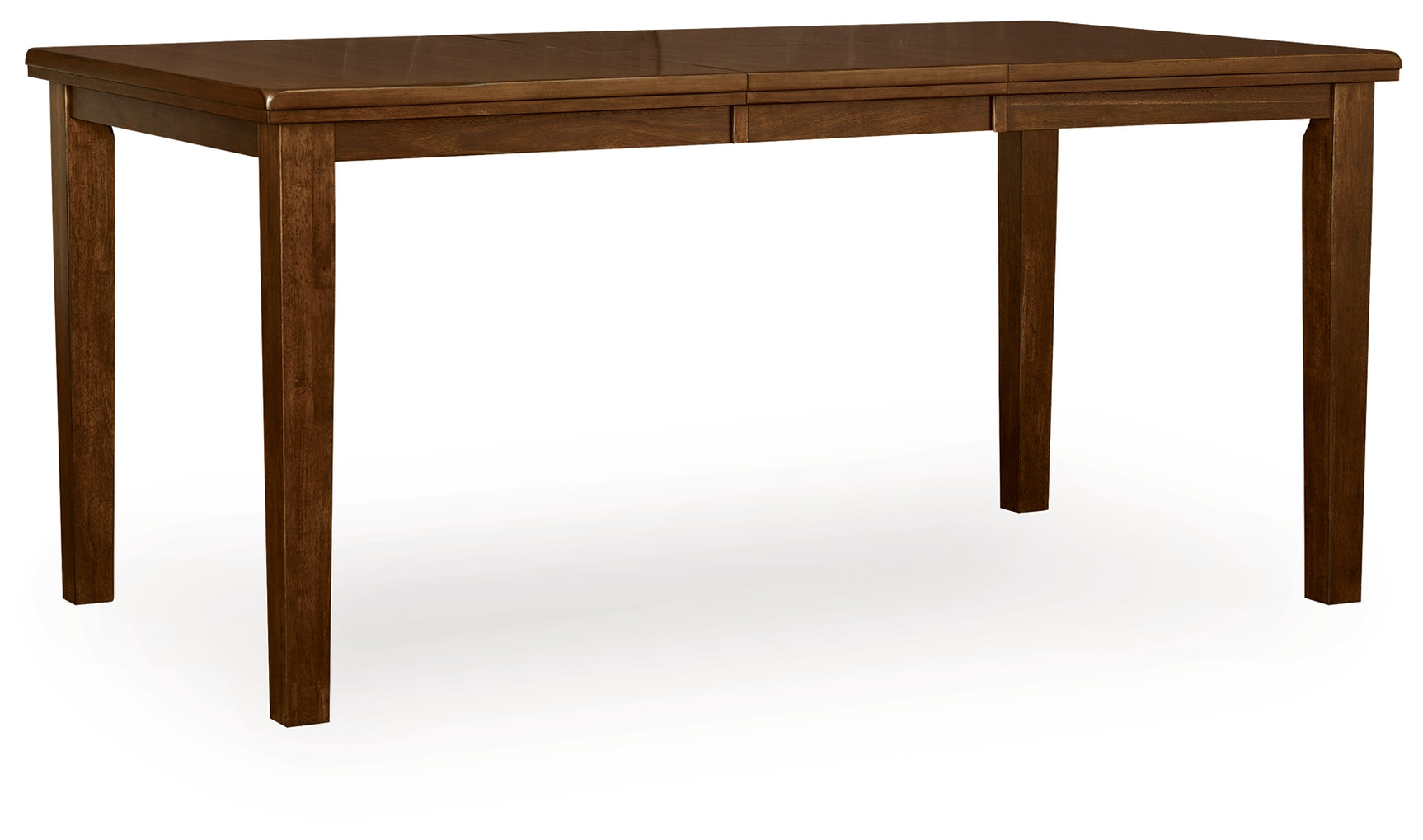 Ralene dining extension table side angle