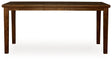 Ralene dining extension table front view
