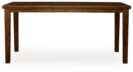 Ralene dining extension table front view