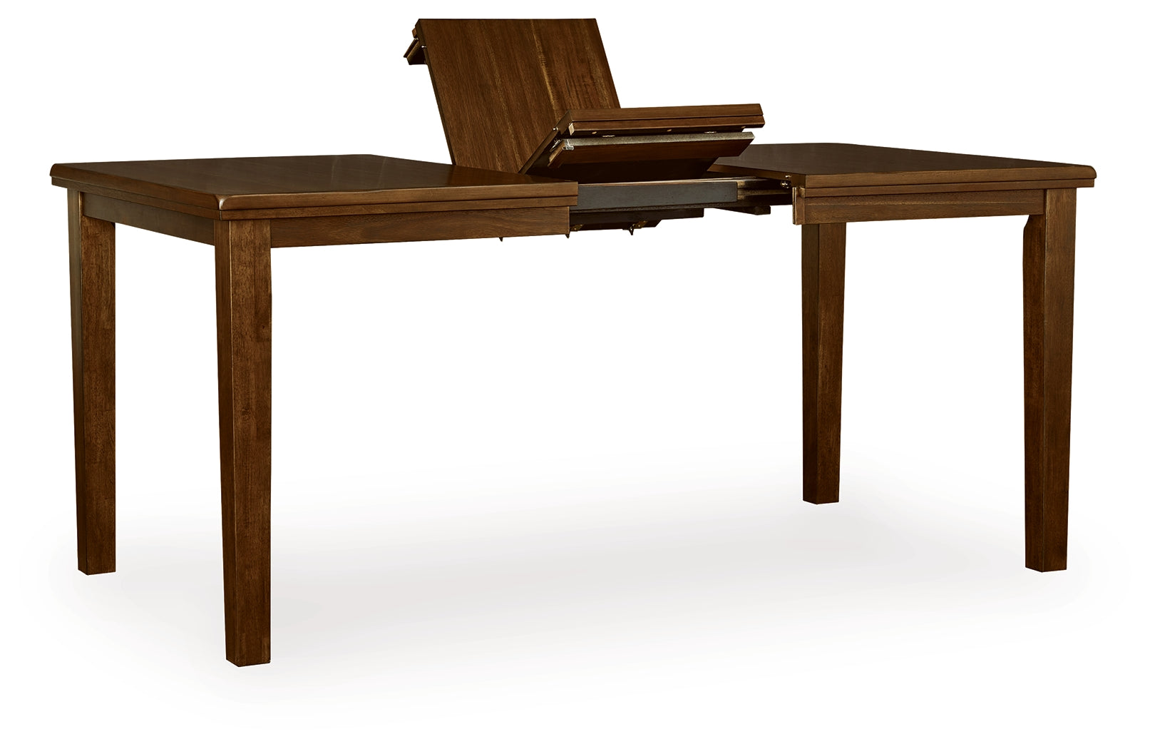 Ralene table with leaf extended angle
