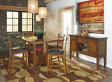 RALENE collection styled in dining area with bar stools