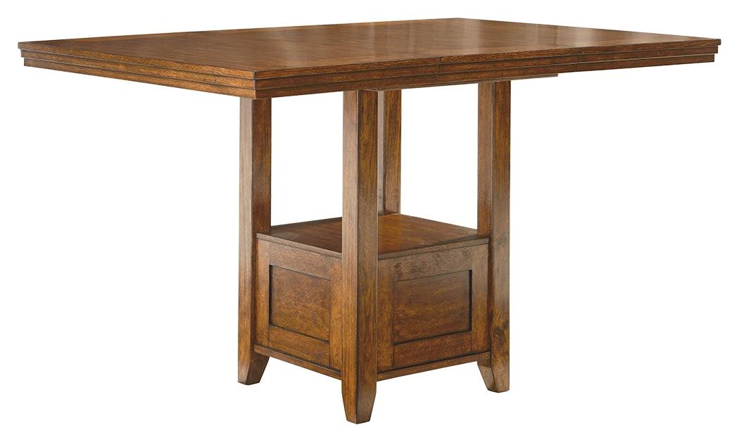 Diagonal angle of Ralene dining table