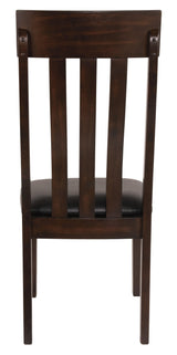 Wood finish detail on Haddigan Dining Chair leg