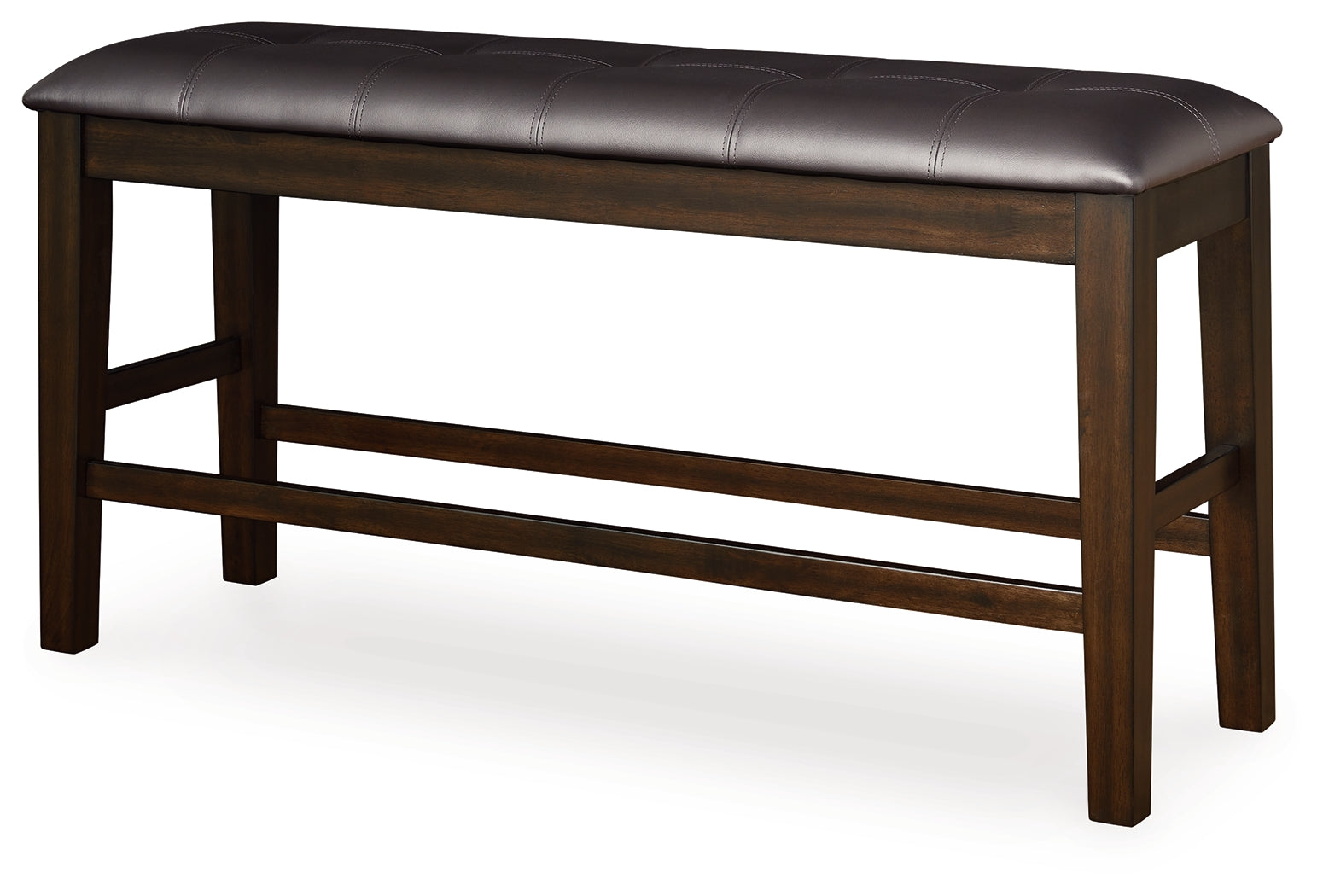 Haddigan bench angled side view