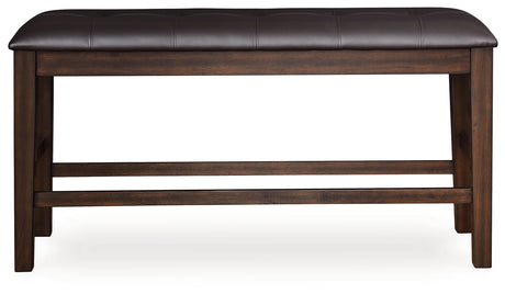 Haddigan bench head-on front view
