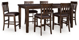 Haddigan dining table side view