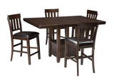 Detailed corner and edge view of Haddigan table