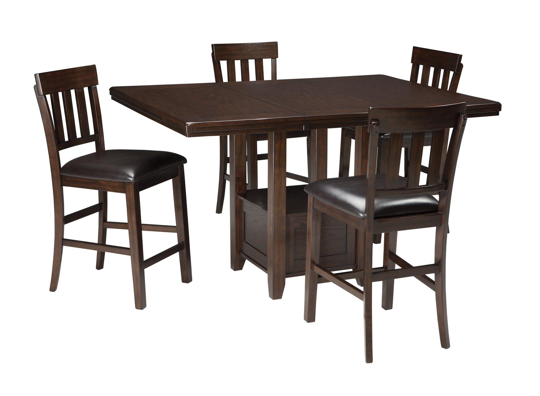 Detailed corner and edge view of Haddigan table