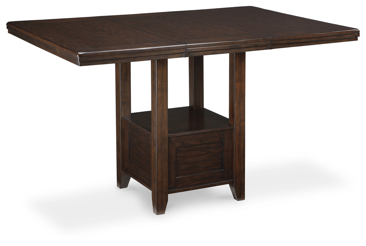 Barstools grouped around Haddigan table