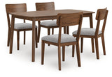 Tameride dining table close-up corner angle