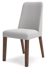 Lyncott Gray Brown Dining Chair front view