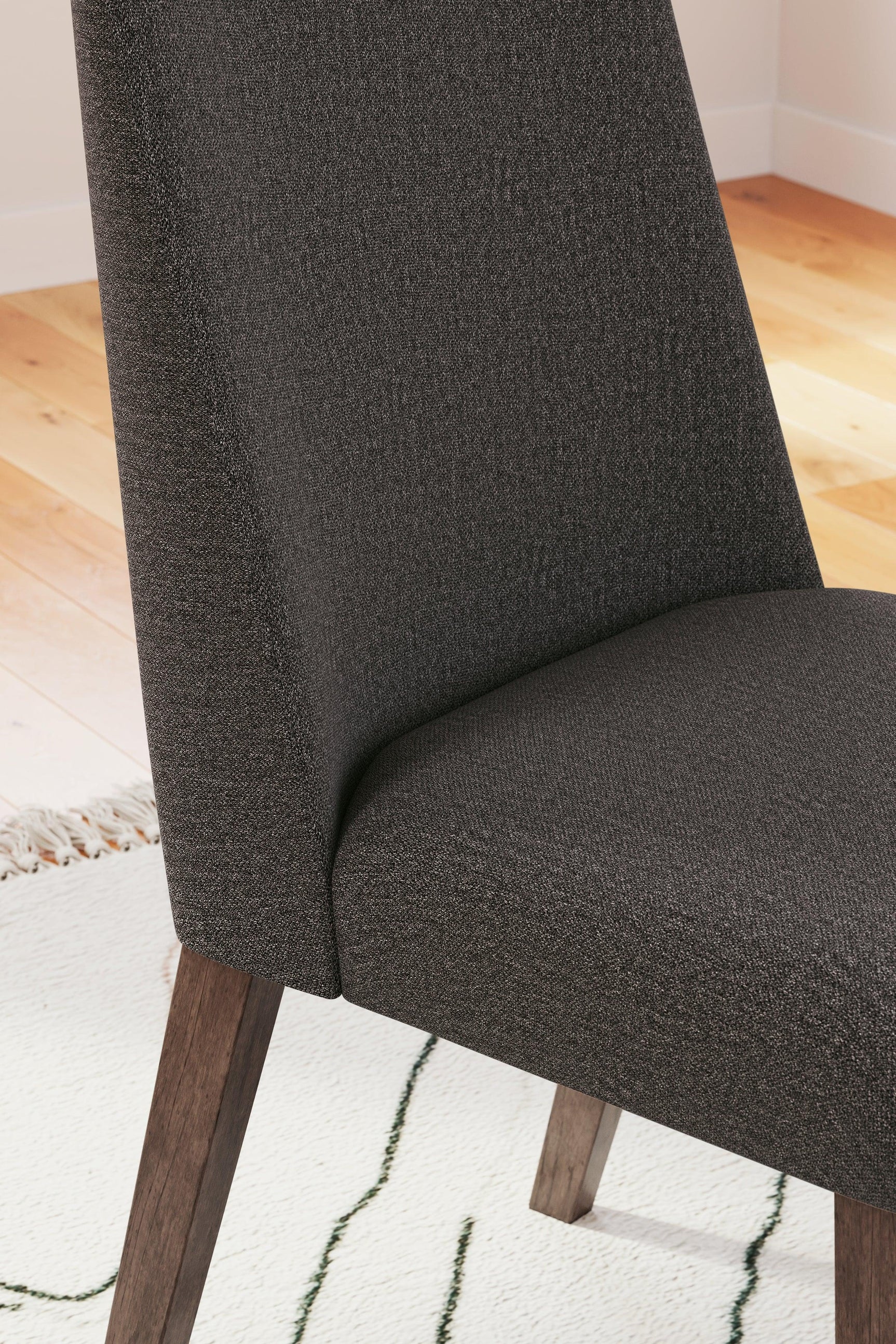 Lyncott dining chair closeup detail