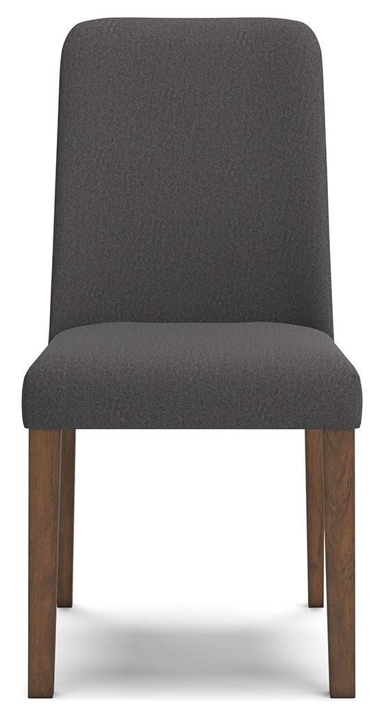 Lyncott dining chair head-on front view