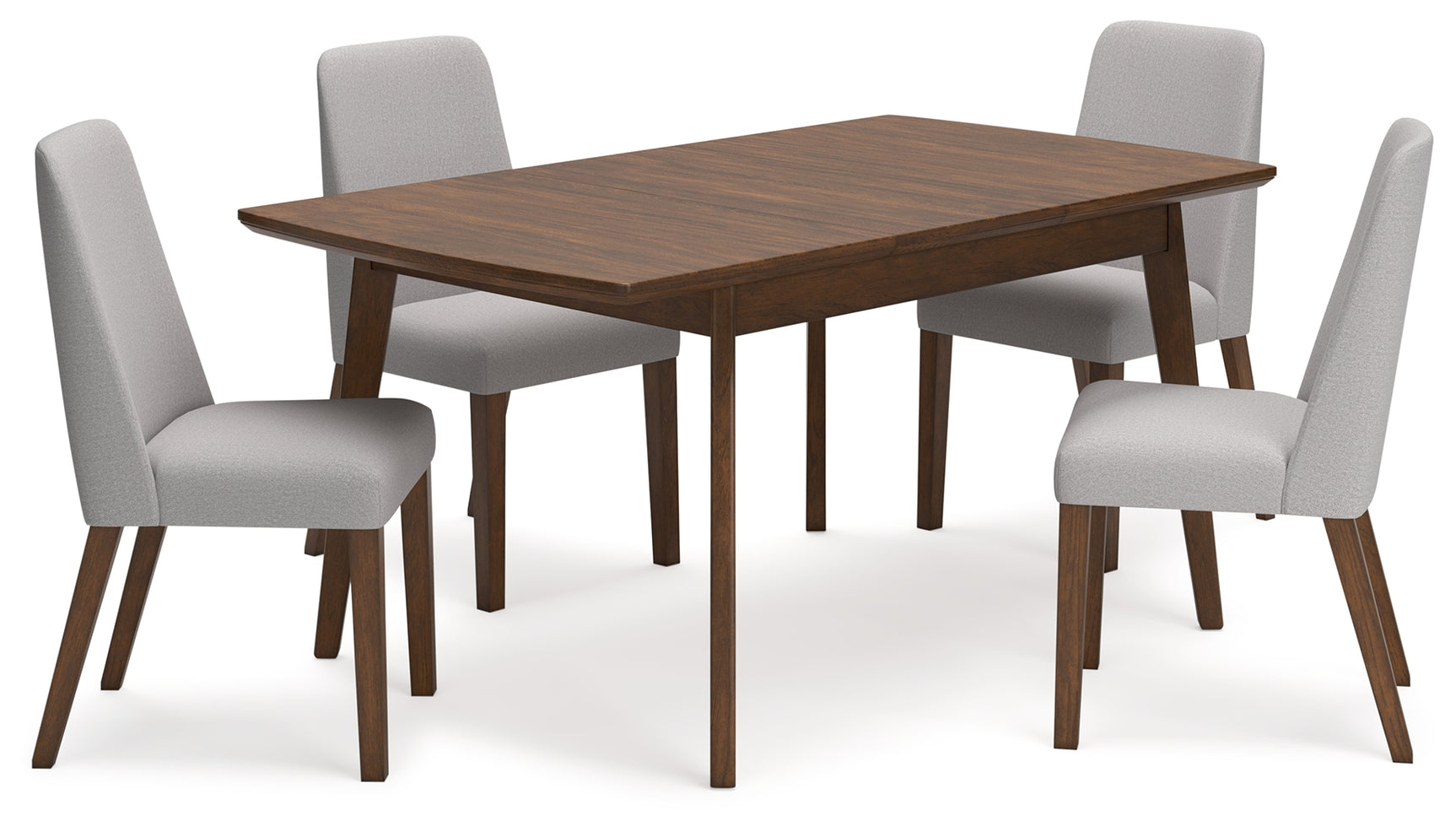Lyncott Dining Table and Chairs side angle