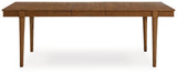 Lyncott Table close-up on wood grain and leg detail