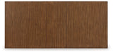Lyncott Dining Table tapered leg detail