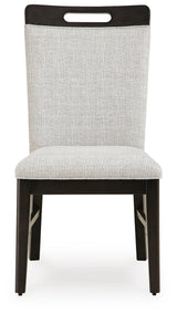 Neymorton Dark Grayish Brown Dining Set view 6