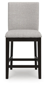 Neymorton Dark Grayish Brown Counter Height Barstool view 6