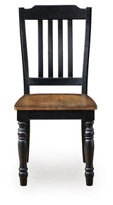 Clorazi Black/Brown Dining Chair view 5