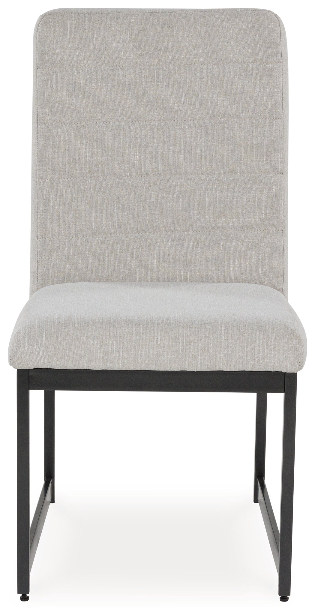 Tomtyn Light Brown dining chair head-on view