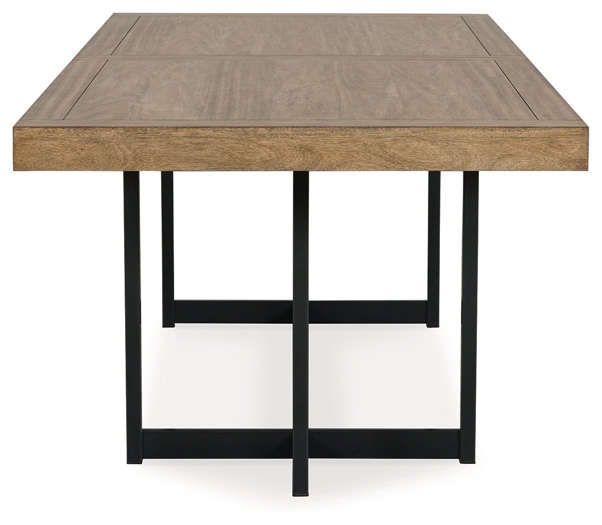Tomtyn dining table side view showing base
