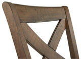 Cushioned seat of Moriville Beige Bar Stool