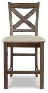 Top view of Moriville dining table surface