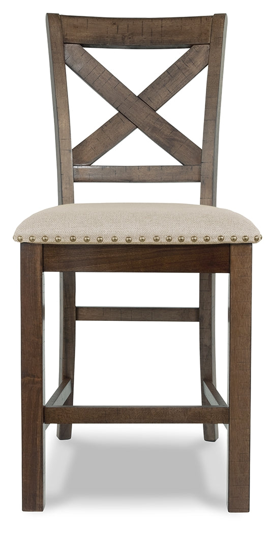 Top view of Moriville dining table surface