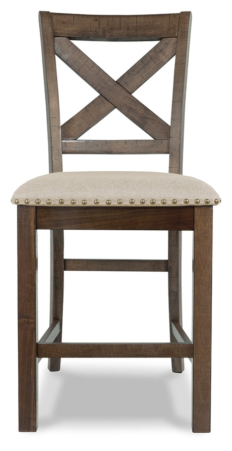 Top view of Moriville dining table surface