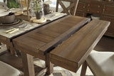 Two 12-inch leaves for Moriville dining table extension