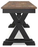 Side alternate angle of Wildenauer dining bench