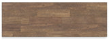 Top view looking down on Wildenauer dining bench seat