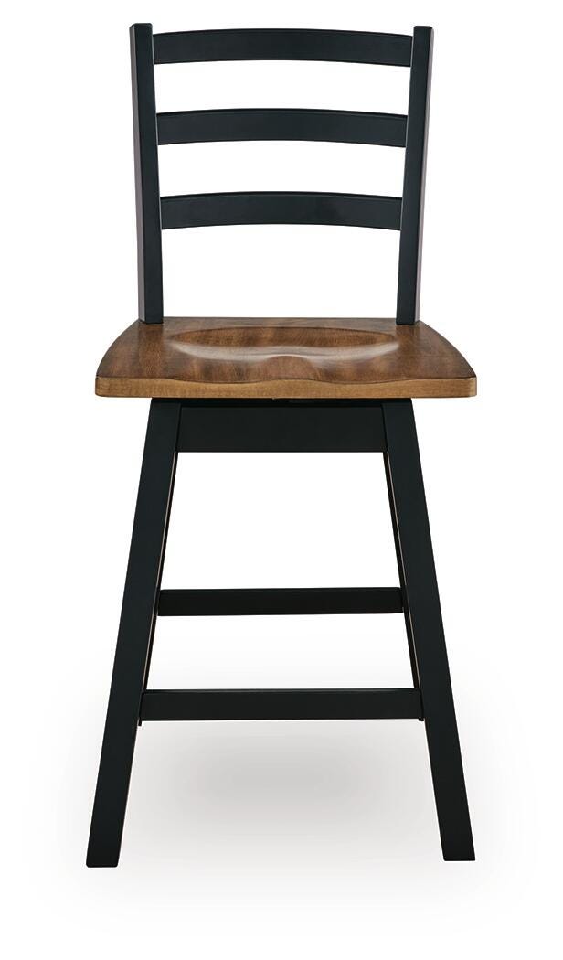 Wildenauer barstool footrest detail
